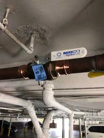 Copper pipe repair and valve work for Water Line Repair in Miami Beach