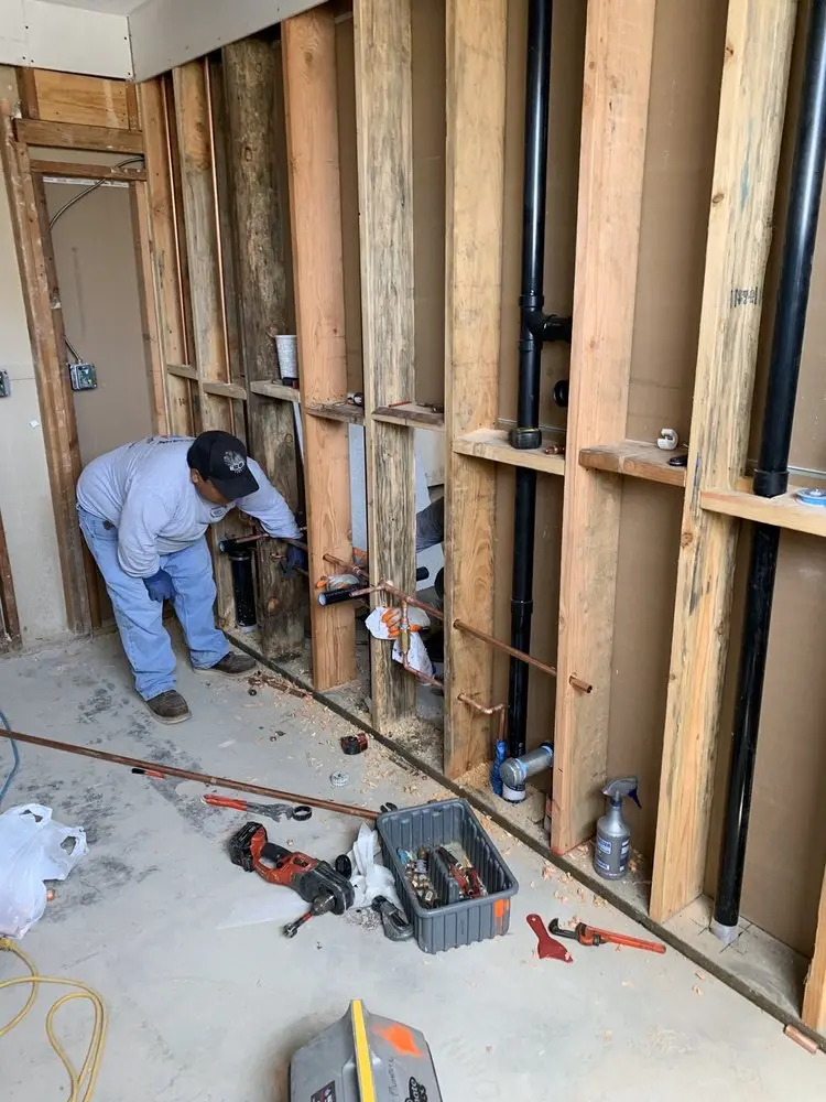 Commercial rough-in plumbing for Commercial Plumbing in Miami Beach